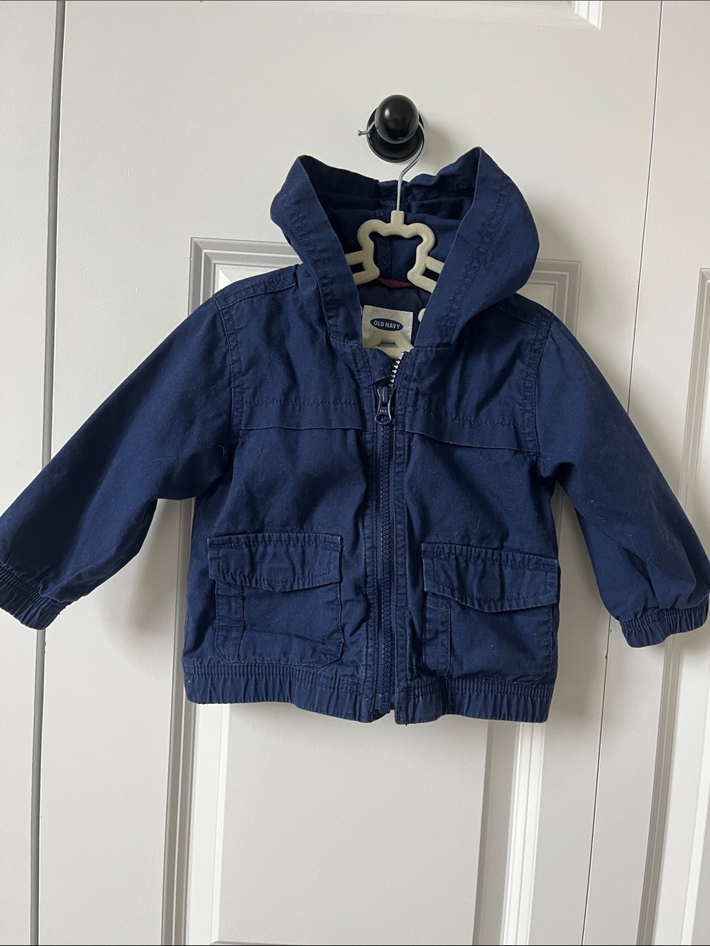 Old Navy Blue Hooded Toddler Jacket